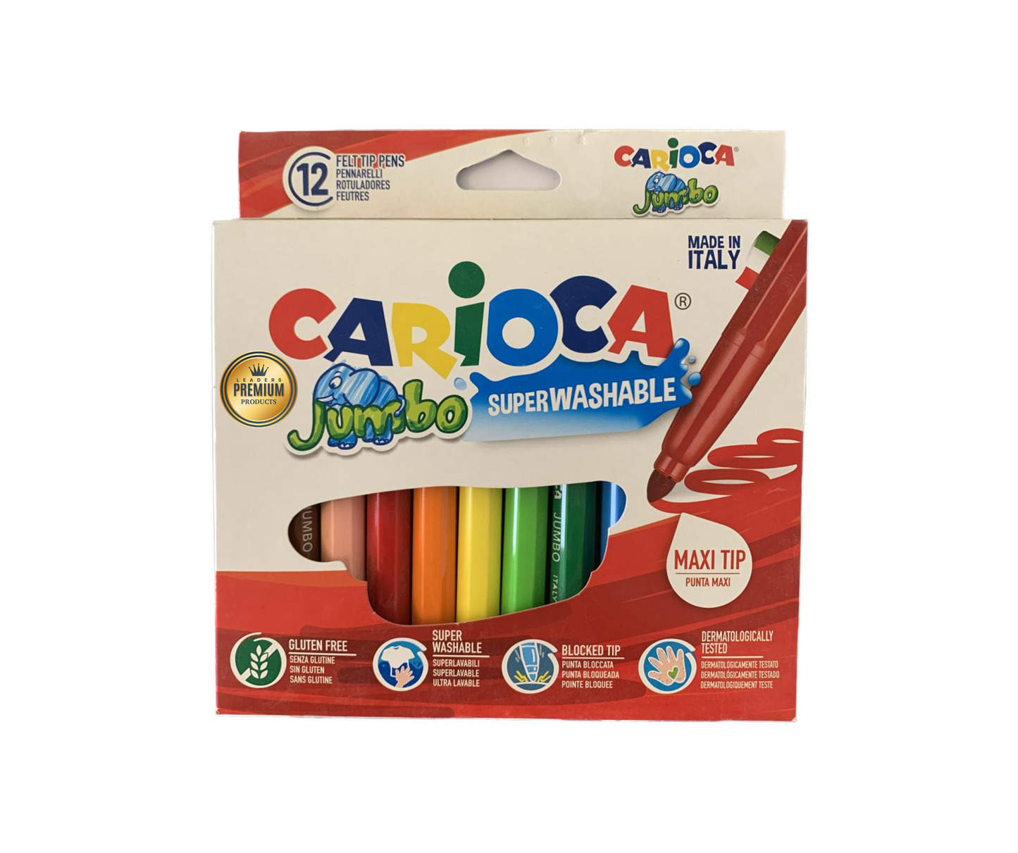 Pack Flo Master Colors Thick Carioca (12 Color)