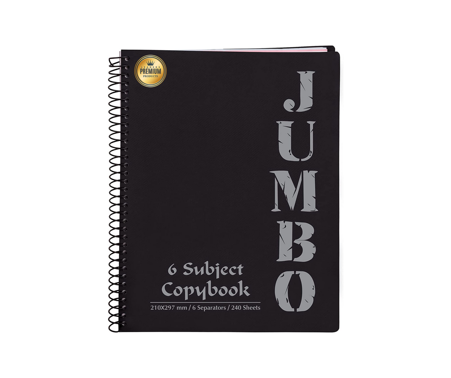 Notebook Wired A4 Arabic 240 Papers 6 Subjects Jumbo