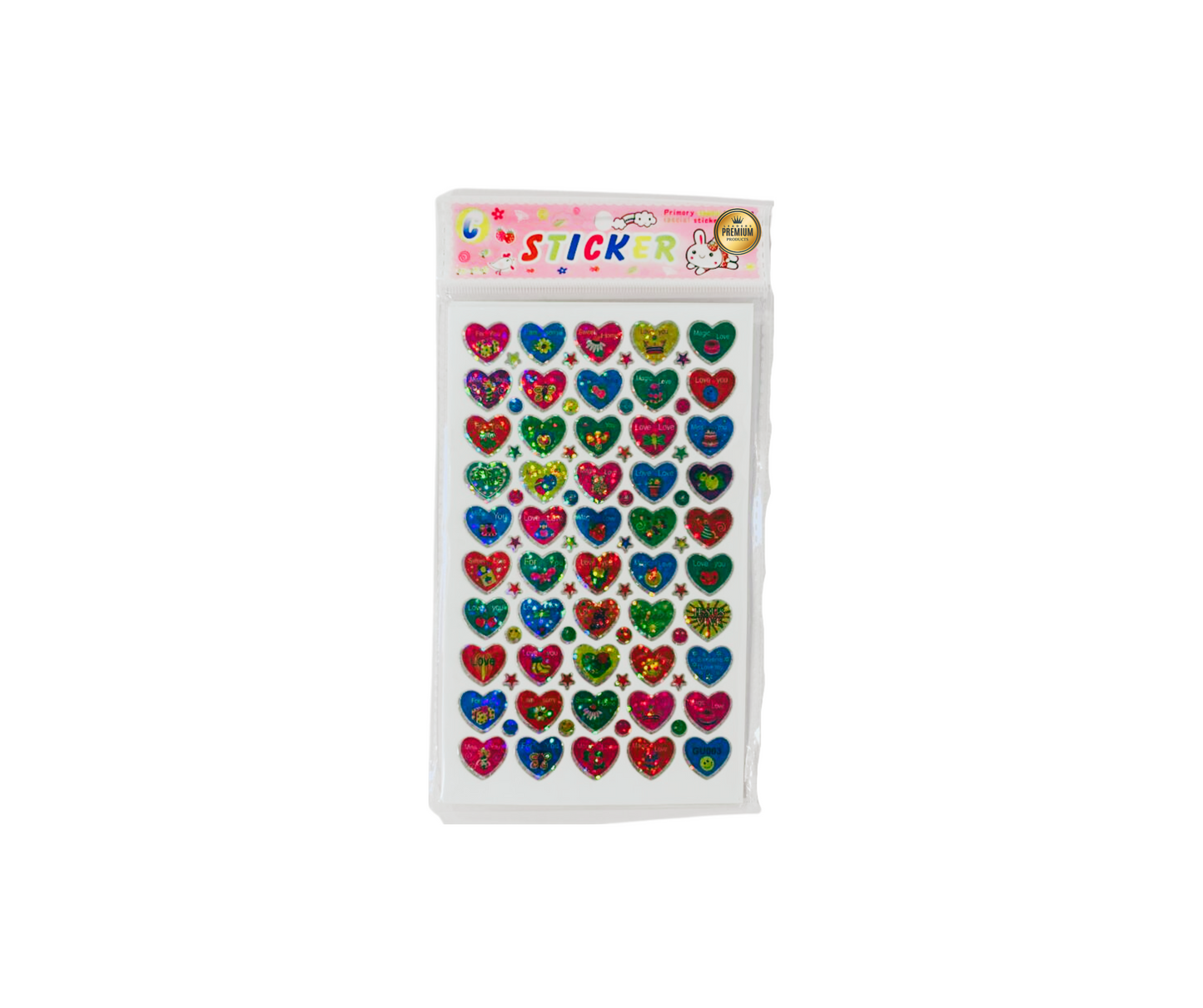 Sticker Shapes Small (10 Items)