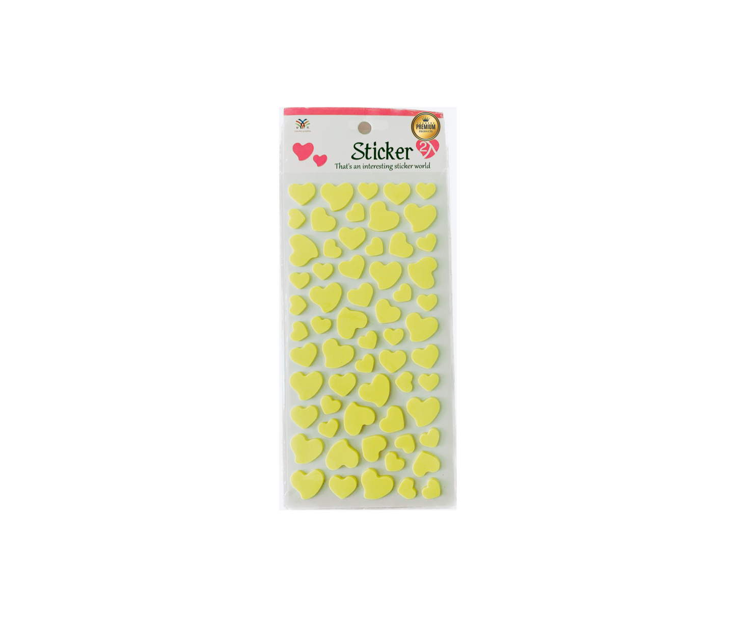 Sticker Shapes Small Foam