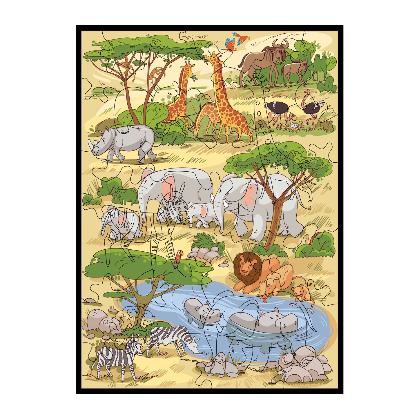 Puzzle Large Jig Jung