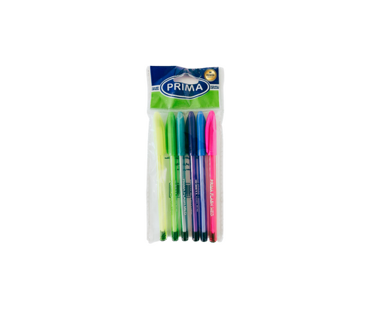Pack Pens Colors (6 Colors) Prima