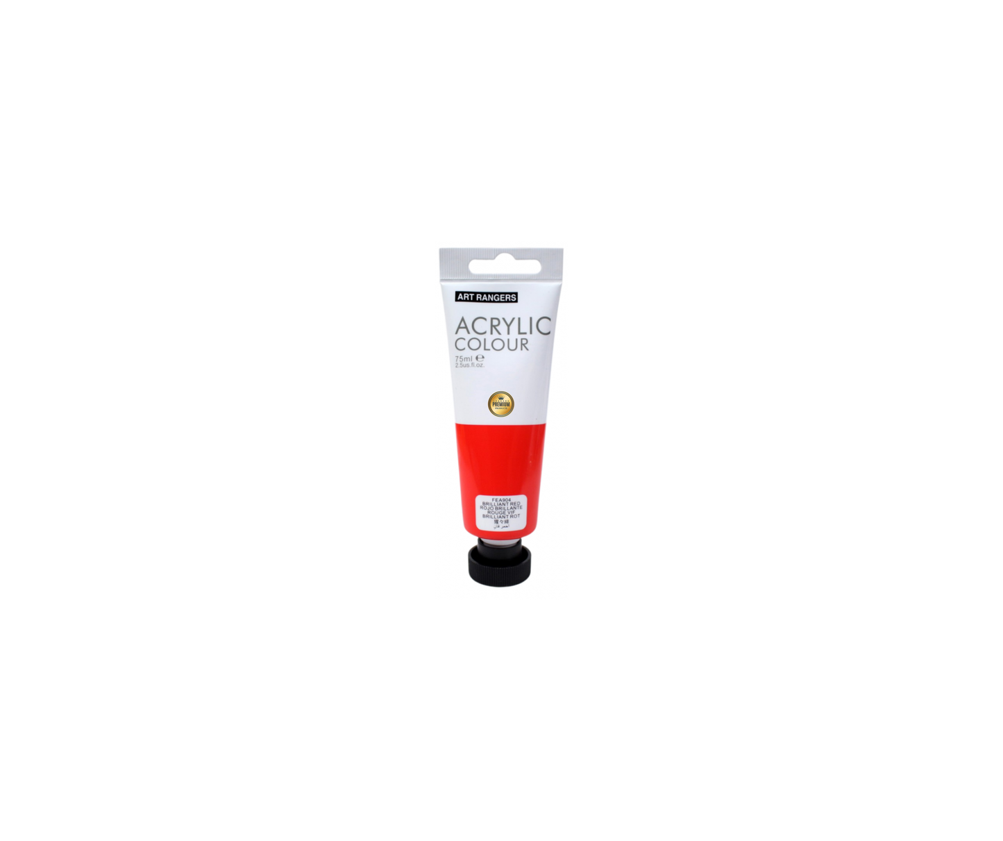 Bottle Colored Acrylic 75 M Art Rangers