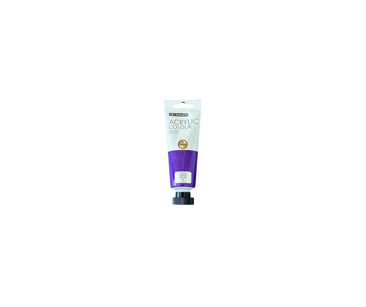 Bottle Colored Acrylic 75 M Art Rangers