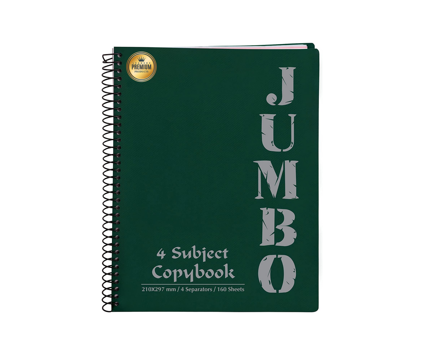 Notebook Wired A4 Arabic 160 Papers 4 Subjects Jumbo