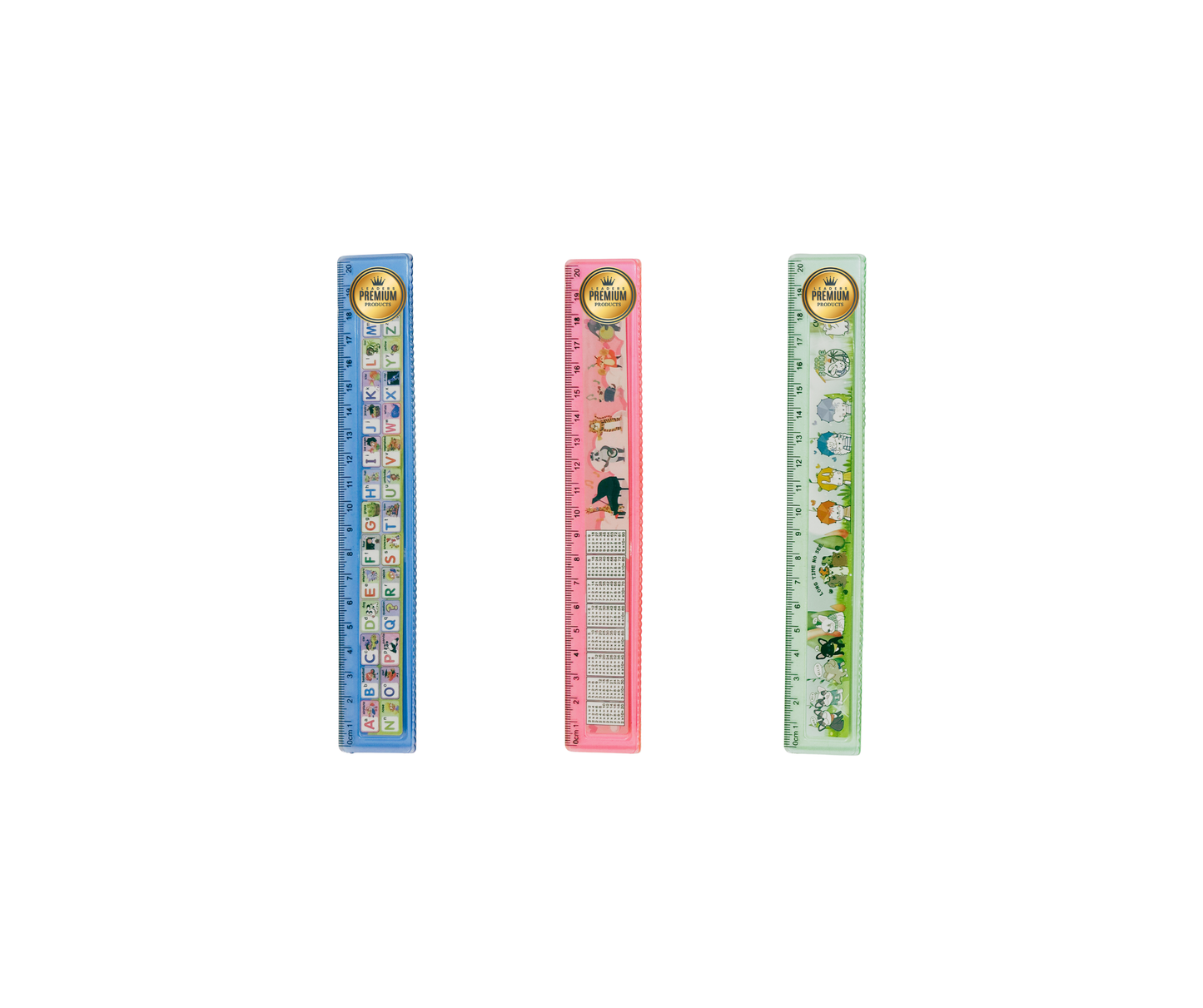 Ruler 20 CM Shapes