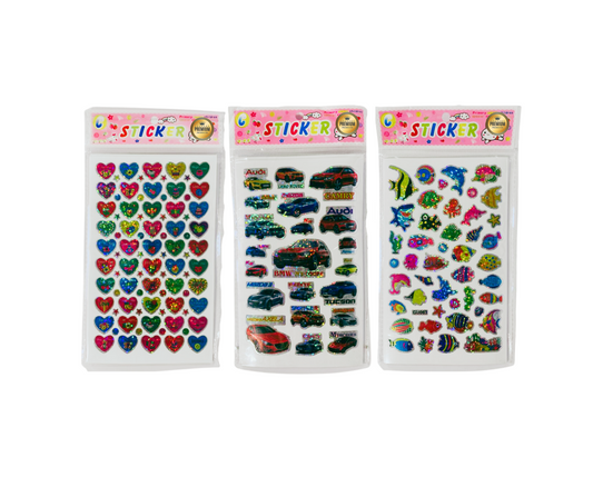 Sticker Shapes Small (10 Items)