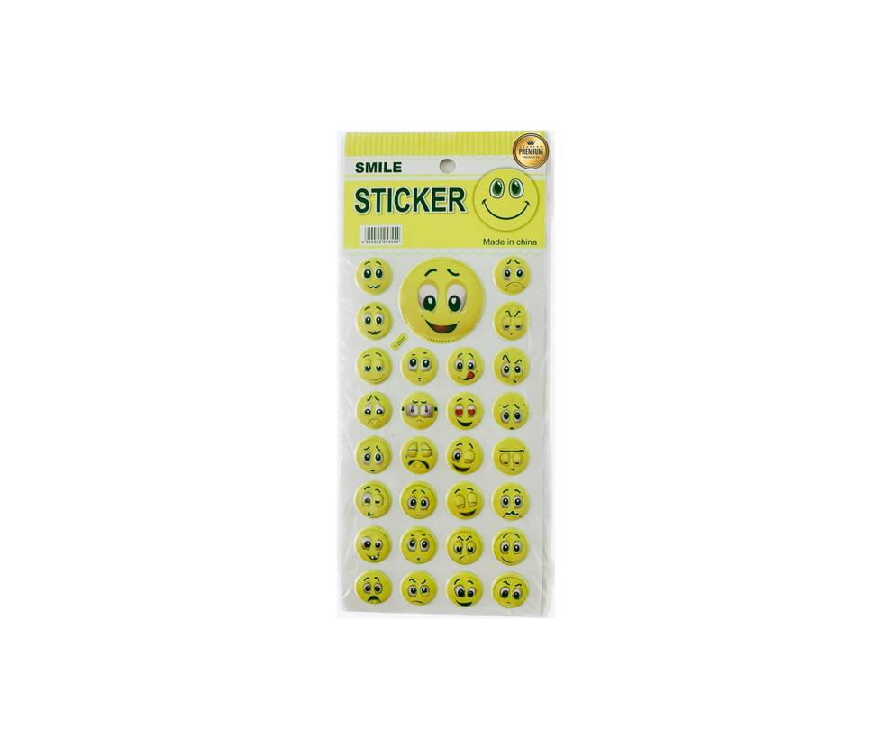 Sticker Shapes Smile – leadersforstationary