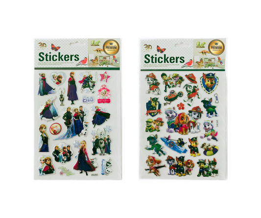 Sticker Shapes 3D