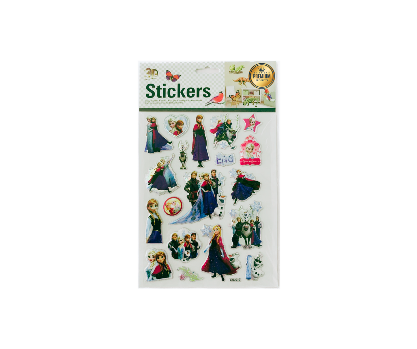 Sticker Shapes 3D